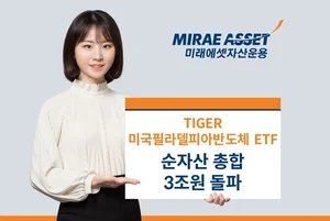 ‘TIGER 미국필라델피아반도체 ETF 시리즈’ 순자산 3조