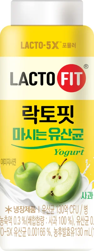 종근당건강, 프로바이오틱스 요거트 ‘락토핏 마시는 유산균 사과’ 출시