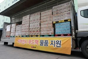 농심, 폭우피해지역에 이머전시 푸드팩 지원