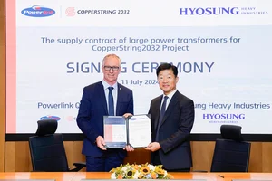 효성중공업, 호주 퀸즐랜드 주정부에 350억원 규모 변압기 공급