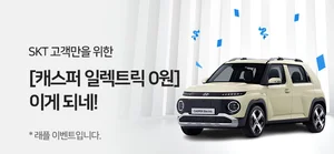 SKT-현대차, '캐스퍼 일렉트릭' 공동 이벤트