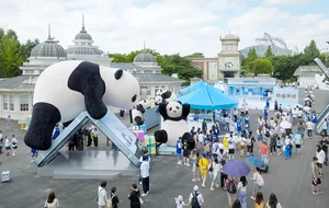 판다 바오패밀리와 함께하는 '갤럭시 Z 폴드6∙Z 플립6' 체험존 