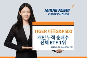 ‘TIGER 미국S&P500’ 1년 개인 순매수 전체 ETF 1위