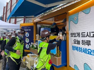 반도건설, 현장 근로자 건강상담 및 푸드트럭 이벤트 진행