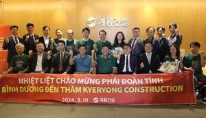 계룡건설, 베트남 빈증성과 상호협력 방안 논의