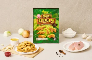 오뚜기, 칼슘 함유한 고단백 '크런치 치킨너겟' 출시