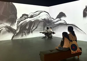 [포토] 신세계百, 미디어 아트로 세계 문화유산 만난다