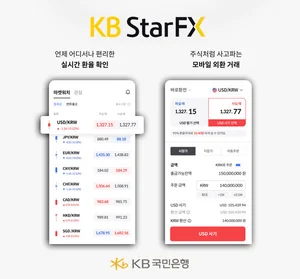 국민은행, KB스타FX 모바일 앱 출시