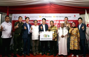 KB증권, 인도네시아서 '무지개교실'·'무지개숲' 사업