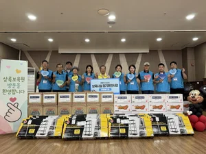 명륜진사갈비, 추석 명절 앞두고 보육원에 생필품 기부