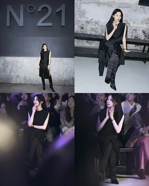 이청아, N21 25 S/S 패션쇼서 우아함 장착