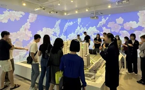 DL이앤씨, ‘e편한세상 명덕역 퍼스트마크’ 견본주택 인파 북적