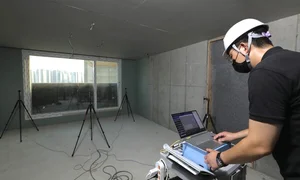 DL이앤씨, 업계 최초 층간소음 차단 '중량 2등급' 바닥구조 현장 적용