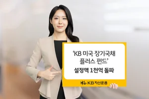 KB자산운용, ‘KB미국장기국채플러스펀드’ 천억원 돌파