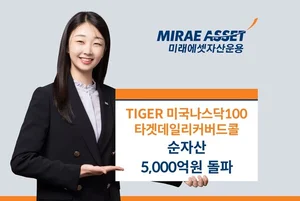 ‘TIGER 나스닥타겟데일리커버드콜ETF’ 5천억 돌파
