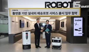 카카오M-로보티즈, 배송로봇 서비스 맞손