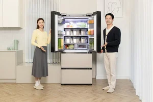 삼성전자, AI강화 김치냉장고 '인기'