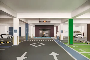 호반건설, 아파트 주차장 사용자 중심 색채 표현...주차장 매뉴얼북 KCUD 인증