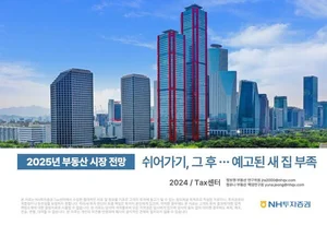 NH투자증권 ‘2025 부동산 시장 전망’ 출간 ..'강보합 속 될놈될'