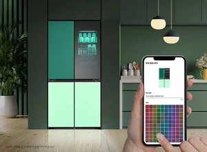 LG전자, 무드업 냉장고에 ‘마이컬러’·‘마이테마’ 추가