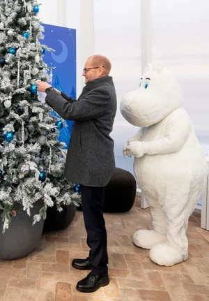 에버랜드에 찾아온 산타 나라 외교사절