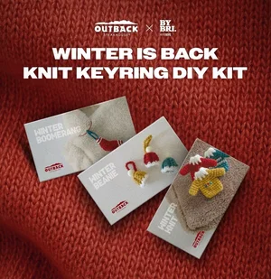 아웃백, 수익금 전액 기부 ‘손뜨개 키링 키트’ 한정 판매