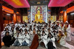 월정사, 동아시아 청소년 동계 명상캠프 성료