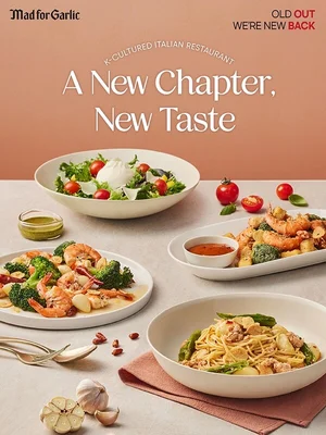 매드포갈릭, 갈릭명란파스타 재출시...신메뉴 4종 공개