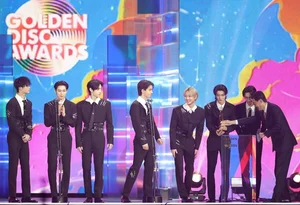 농심, 골든디스크서 ‘엔하이픈’에 '농심 신라면상' 시상