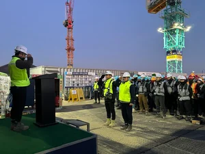 반도건설, 7년 연속 중대재해 제로 달성 다짐...전국 현장서 안전보건방침·목표 선포