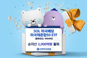‘SOL 미국배당 미국채혼합50’, 퇴직연금 집중 매수세