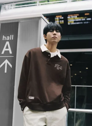 휠라, ‘남친룩’ 주우재와 초코 컬러 돋보이는 봄 스타일링 제안