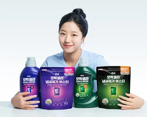 LG생건, 세탁용품브랜드 전속모델로 신유빈 발탁