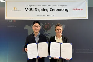 KB금융, 세계이동통신사업자연합회와 손잡았다