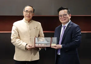 한화오션, 주한 태국 대사 내방..지속가능한 해양안보 협력 논의