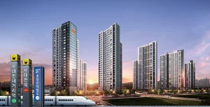 분양가 상승에 중소형 아파트 인기...‘e편한세상 서대전역 센트로’ 분양