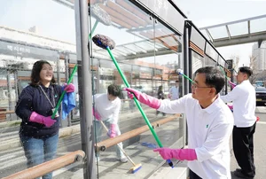 HS효성, 서초구 지역주민과 고터∙세빛 관광특구 새봄맞이 대청소