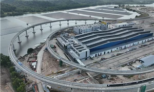 GS건설, 동남아 최초 싱가포르 철도 시험 센터 준공