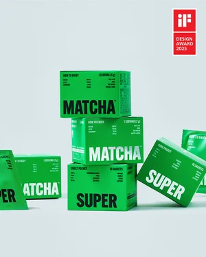 슈퍼말차, ‘iF 디자인 어워드 2025’ 커뮤니케이션 부문 본상 수상