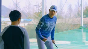 우리금융, 지역 초등생 72명 초청 골프 라운딩..KPGA선수 기술 전수