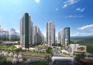 ‘용인 푸르지오 원클러스터 2∙3단지’... 종로엠스쿨·공공도서관 모두 품는다.