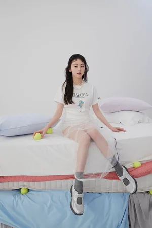 디아도라, 발레코어 스니커즈 ‘발레토’ 출시...안소희 화보 공개