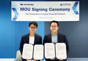 웨이브릿지, 홍콩 빅토리증권과 맞손..코인 구조화상품 출시 돕는다