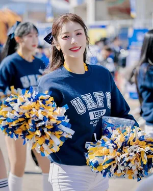 치어리더 '김연정' 1위…이다혜·권희원은 아쉬운 추격전