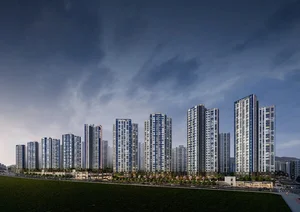 대방건설, '북수원이목지구 디에트르 더 리체Ⅱ' 이달 분양...1744세대 대단지