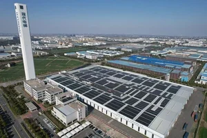 현대엘리베이터 상해공장에 태양광 설비..RE100 '박차'