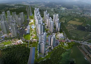 대우건설, 용인 '푸르지오 원클러스터 2·3단지' 18일 견본주택 개관