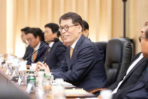 김성태 IBK기업은행장, 수도권 중소기업 현장 간담회