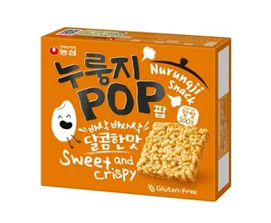 농심, 누룽지를 현대적으로 재해석한 '누룽지팝' 출시