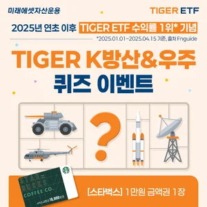 ‘TIGER K방산&우주 ETF’ 순자산 천억 돌파